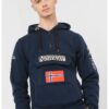 Худи Gym Class с къс цип Geographical Norway