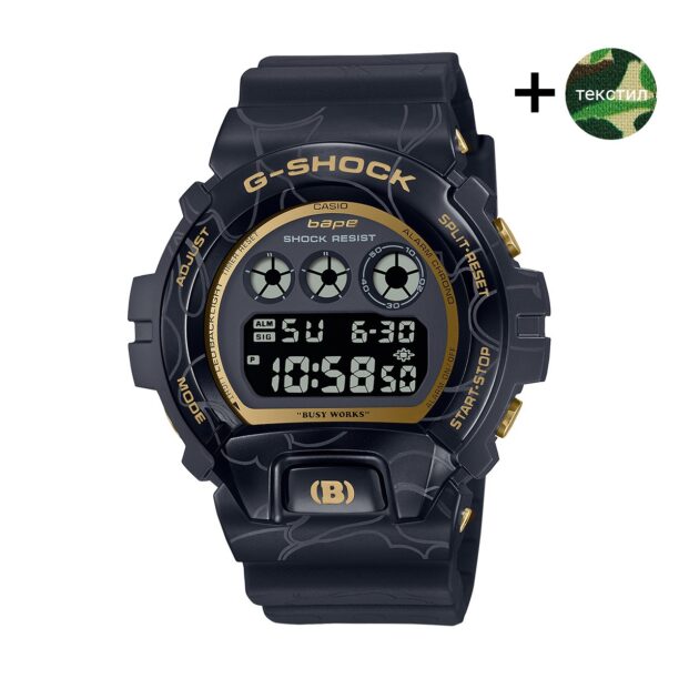 Оригинален Мъжки Часовник Casio G-Shock GM-6900BAPE-1ER