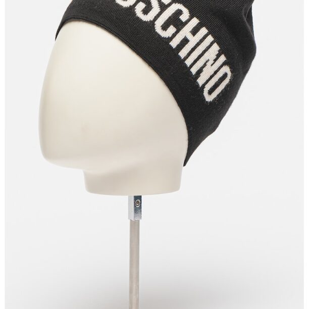 Шапка с вълна с лого Moschino