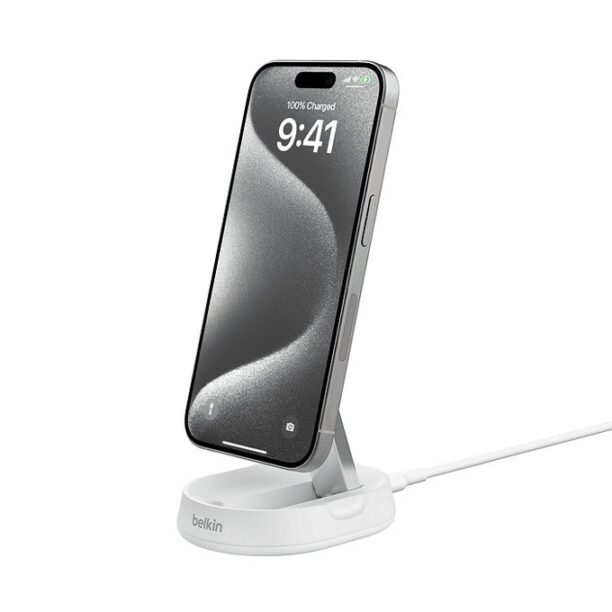 Безжично зарядно Belkin Boost Charge Pro Convertible (WIA008btBK)