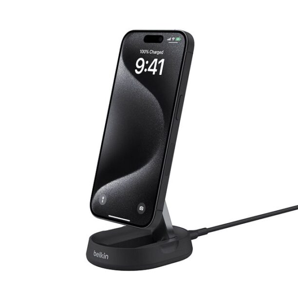 Безжично зарядно Belkin Boost Charge Pro Convertible (WIA008btBK)