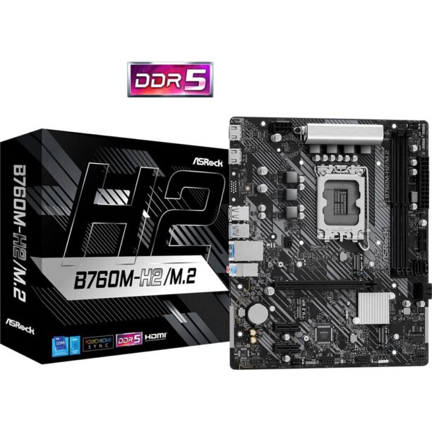 Дънна платка ASRock B760M-H2/M.2. B760