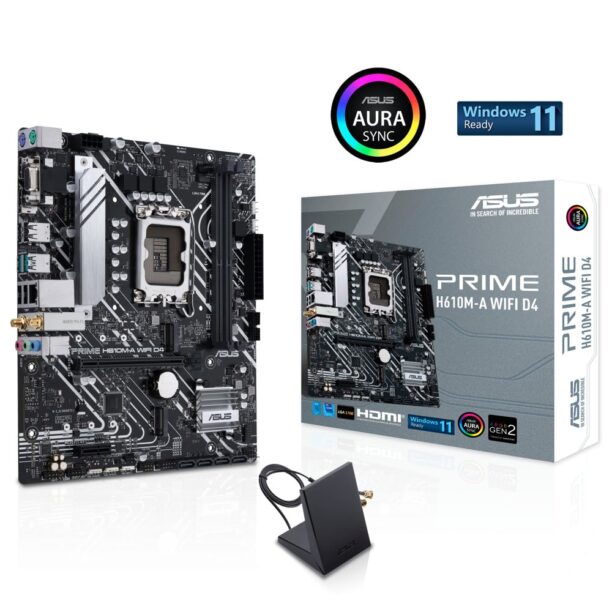 Дънна платка Asus Prime H610M-A WIFI D4