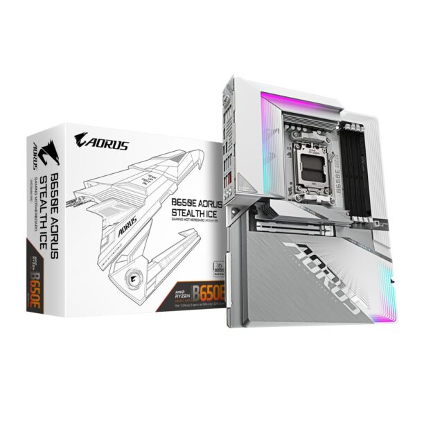 Дънна платка Gigabyte B650E Aorus Stealth Ice