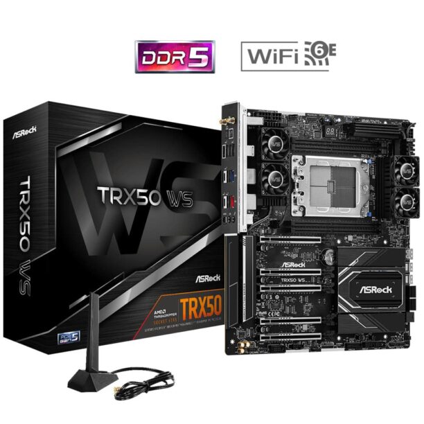 Дънна платка за сървър ASRock ТRX50 WS