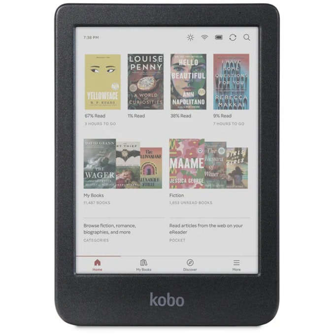 Електронна книга Kobo Clara Colour