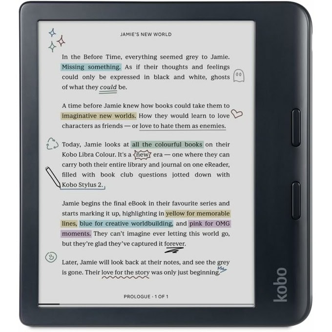 Електронна книга Kobo Libra Colour