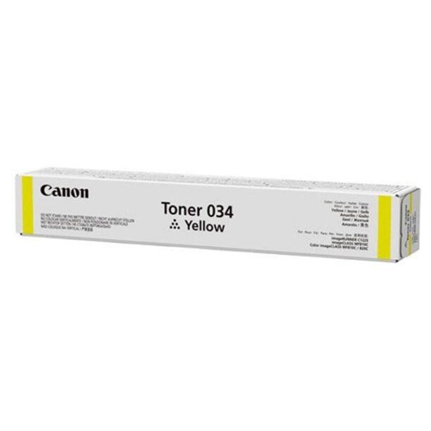 КАСЕТА Canon Toner 034 за Canon imageRUNNER C1225/C1225iF - Yellow - P№ CF9451B001AA - Заб.: 7300k цена