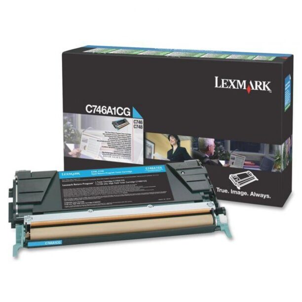 КАСЕТА ЗА LEXMARK C746/C748 - Cyan - P№ C746A1CG - Заб.: 7000k цена