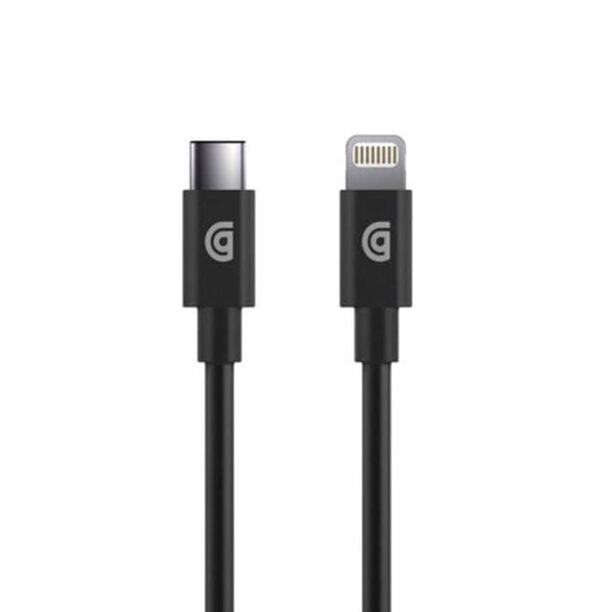 Кабел Griffin USB-C to Lightning Cable (GP-066-BLK)