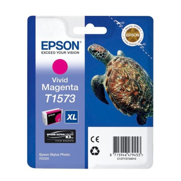 Касета ЗА EPSON STYLUS PHOTO R3000 - Vivid Magenta - P№ C13T15734010 - заб.: 25.9ml. цена