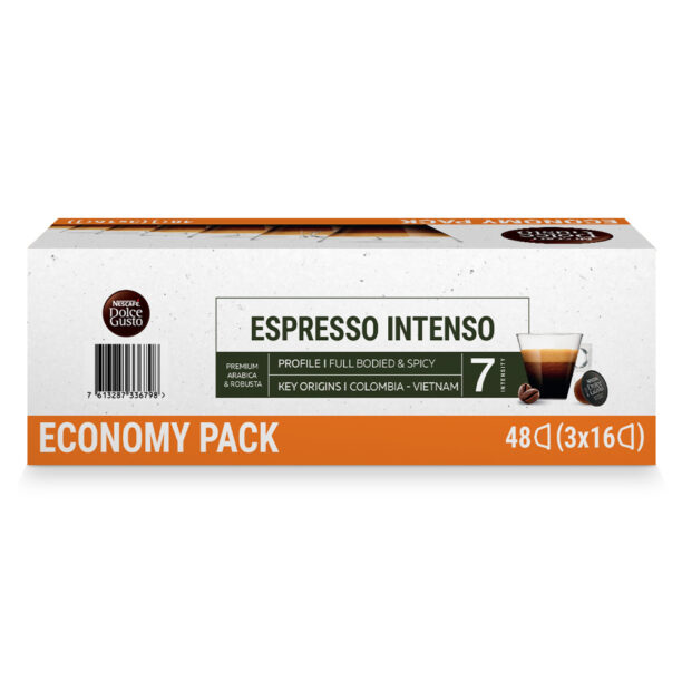 Кафе капсули NESCAFE Dolce Gusto Espresso Intenso Economy pack