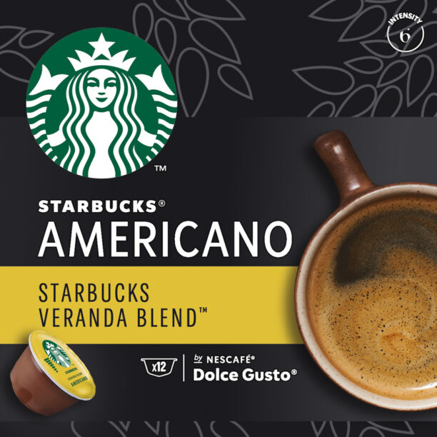 Кафе капсули STARBUCKS VERANDA BLEND