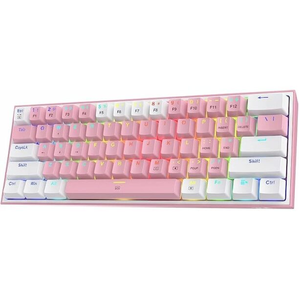 Клавиатура Redragon Fizz Pro Pink K616-RGB-WP