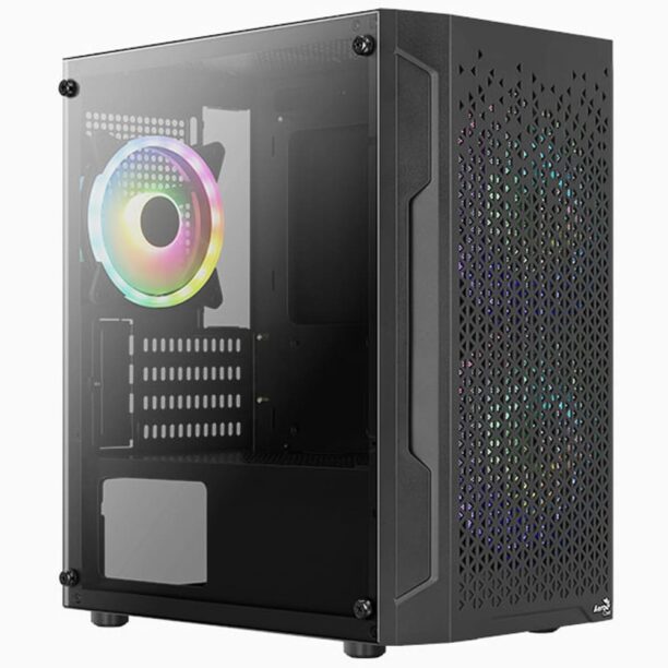 Кутия Aerocool Trinity v3 Mini Tower (Trinity Mini-G-BK-v3)