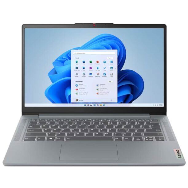 Лаптоп Lenovo IdeaPad Slim 3 14IAH8 (83EQ005MBM)(сив)