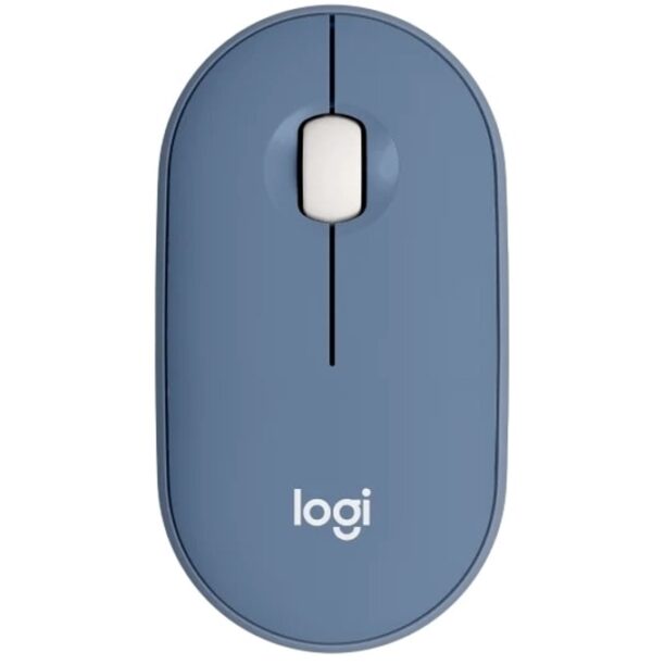 Мишка Logitech Pebble M350 Wireless Mouse Blueberry (910-006753)