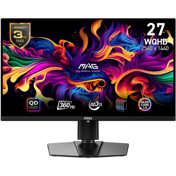 Монитор MSI MAG 271QPX QD-OLED (9S6-3CD89T-001)