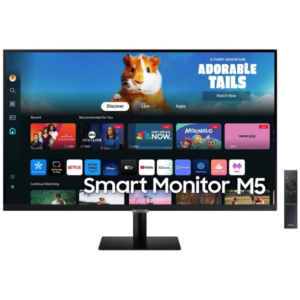 Монитор Samsung Smart Monitor M5 LS-27DM500E (2024)