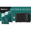 Мрежови диск (NAS) Synology DS1522+ в комплект с 5 диска 4TB Synology HAT3300-4T