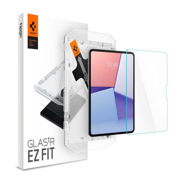 Протектор от закалено стъкло /Tempered Glass/ Spigen GLAS.tR EZ Fit за Apple iPad Air 11 (2024)