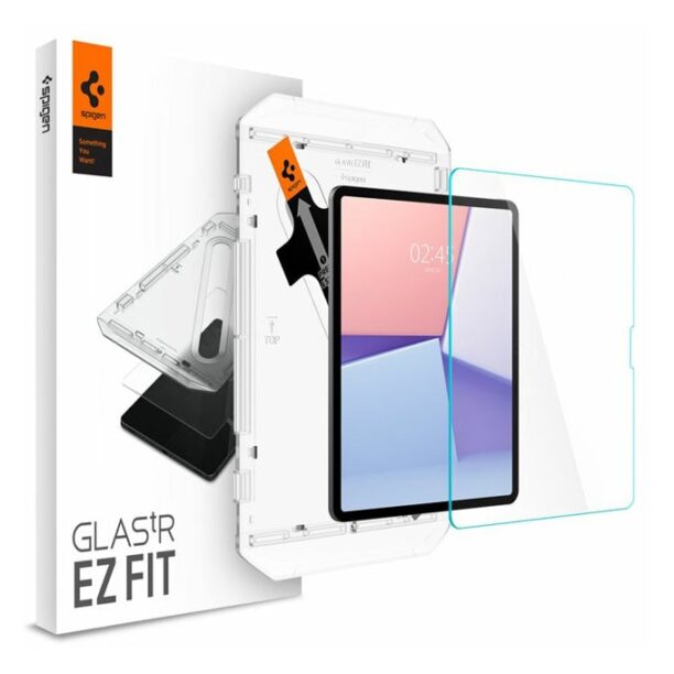 Протектор от закалено стъкло /Tempered Glass/ Spigen GLAS.tR EZ Fit за Apple iPad Air 13 (2024)