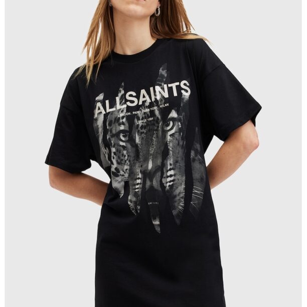 Рокля тип тениска от памук AllSaints