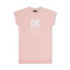 Рокля тип тениска с лого DKNY