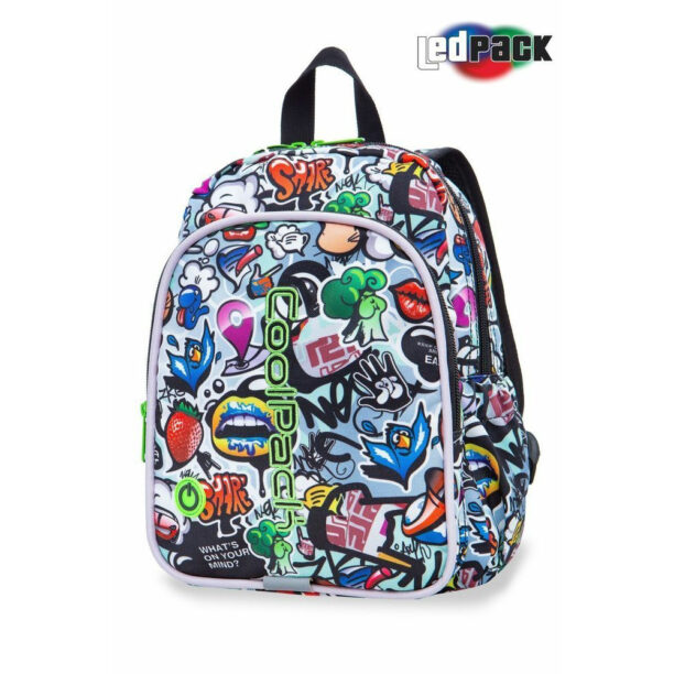 Светеща раница за детска градина CoolPack LED Graffiti Bobby цена