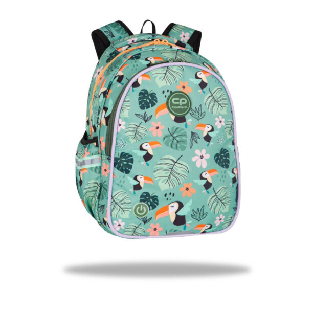 Светеща ученическа раница CoolPack Jimmy Toucans цена