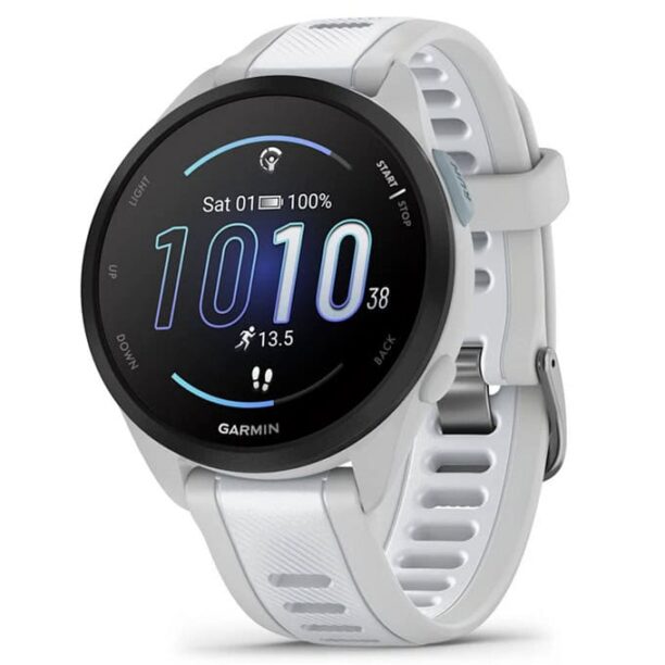 Смарт часовник Garmin Forerunner 165 (Mist Grey/Whitestone)