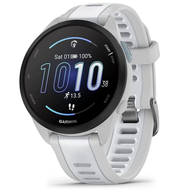 Смарт часовник Garmin Forerunner 165 Music (Mist Grey/Whitestone)