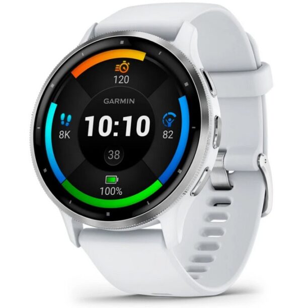 Смарт часовник Garmin Venu 3 (Silver/Whitestone)