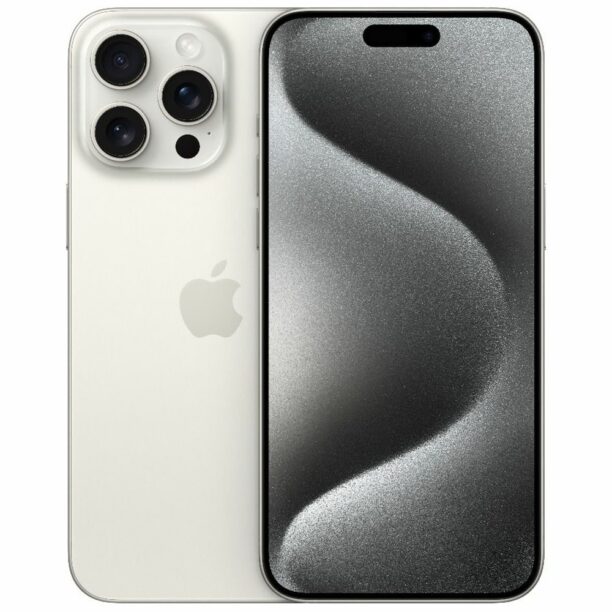 Смартфон Apple iPhone 15 Pro Max (бял)