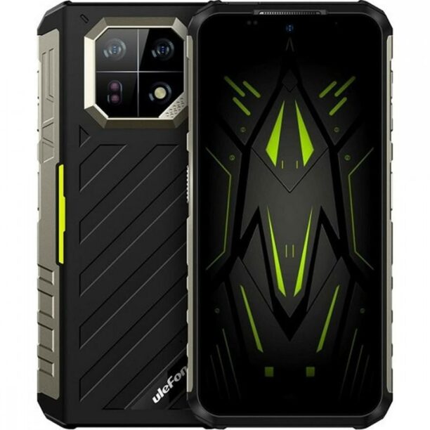 Смартфон Ulefone Armor 22 (черен/зелен)