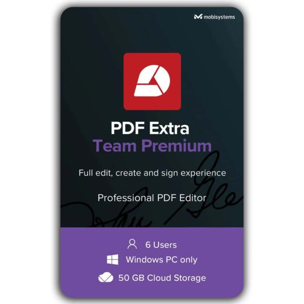 Софтуер MobiSystems PDF Extra Team Premium