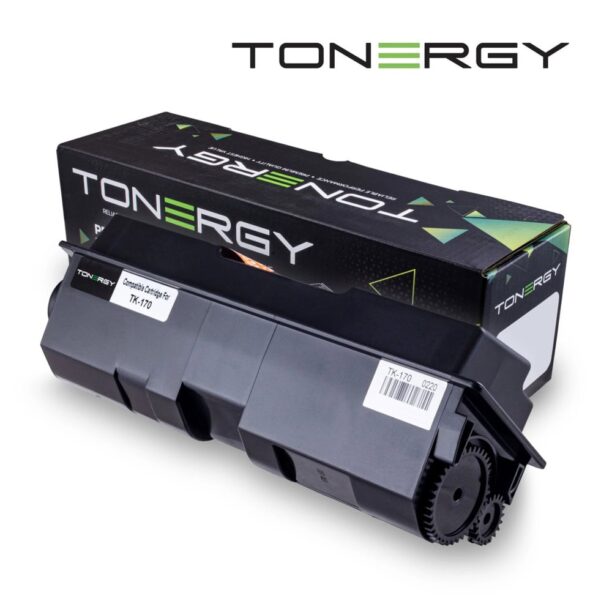 Тонер касета за Kyocera FS 1320D/1320DN/1370DN/Ecosys P2135D/P2135DN - Black - TK-170 - Tonergy - Неоригинална