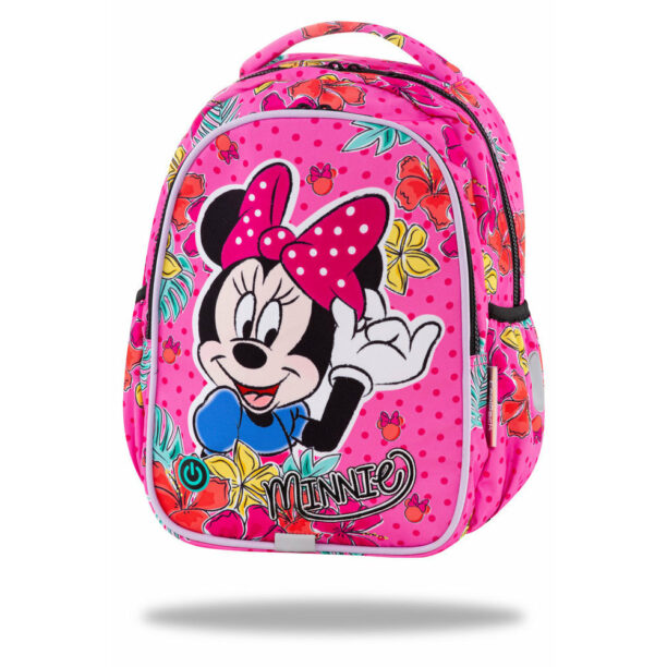 Ученическа светеща раница с LED светлини CoolPack Joy S Minnie Tropical цена