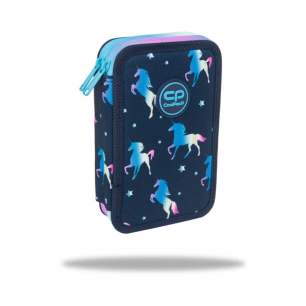 Ученически несесер с пособия CoolPack Jumper 2 Blue unicorn цена