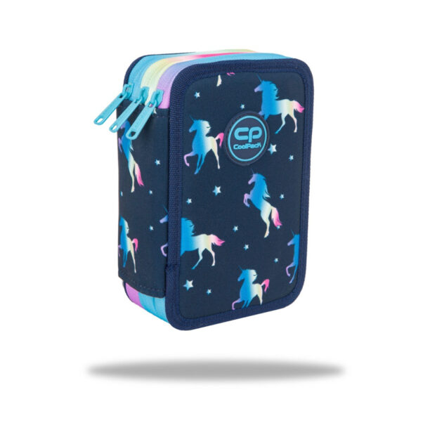 Ученически несесер с пособия CoolPack Jumper 3 Blue unicorn цена