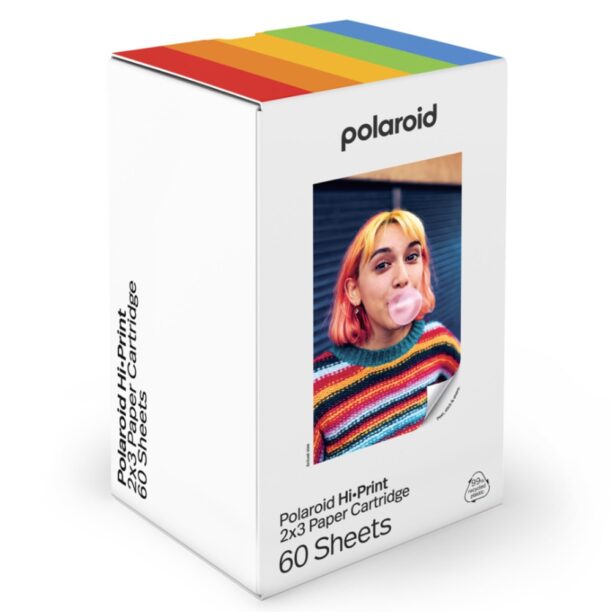 Фотохартия Polaroid Hi Print 2x3 Cardridge - 60 Sheets