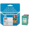 HP 351 ( CB337EE ) Tri-colour Inkjet Print Cartridge with Vivera Inks