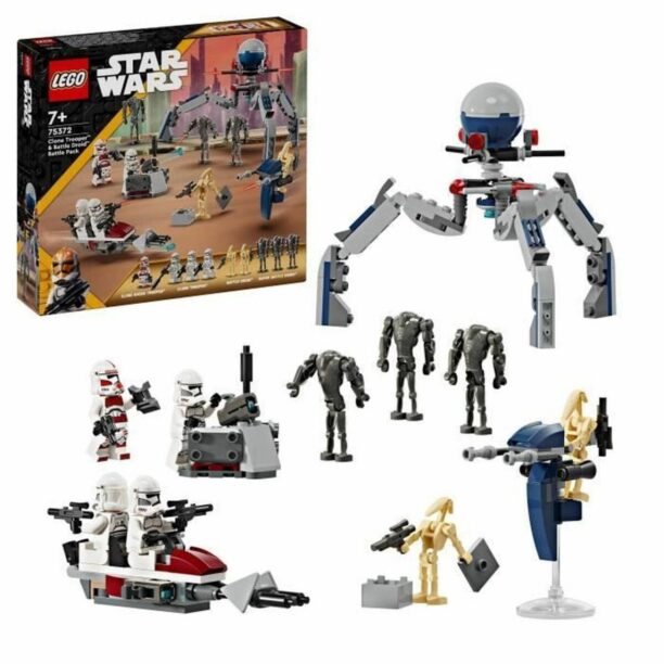 Playset Lego 75372 Combat Pack: Clone Trooper and Combat Droid