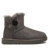 Апрески Ugg W Mini Bailey Button II 1016422 Сив на ниска цена