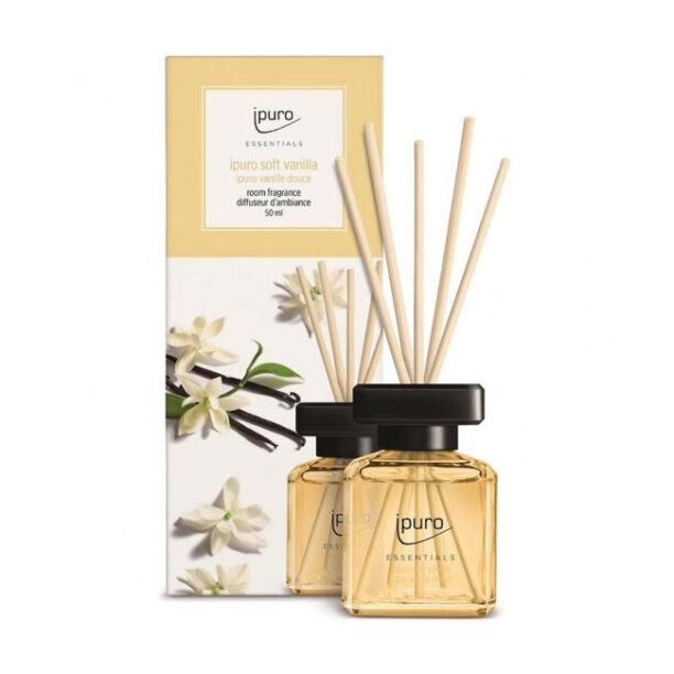 Аромат за стая Ipuro Fragrance Sticks Essentials Soft Vanilla