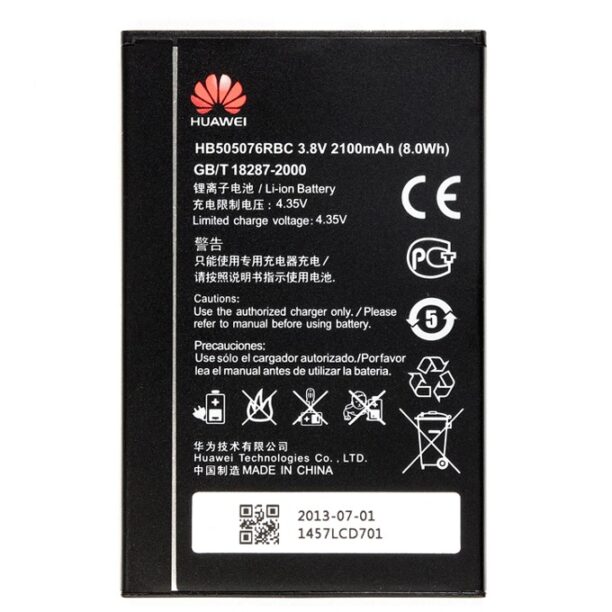 Батерия (оригинална) Huawei HB505076RBC за Huawei Ascend G700