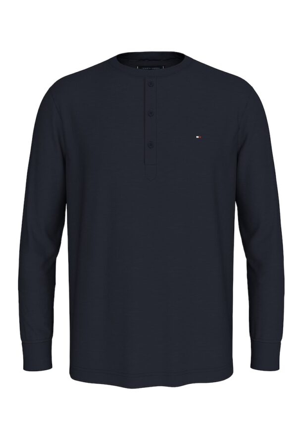 Блуза с деколте Henley Tommy Hilfiger