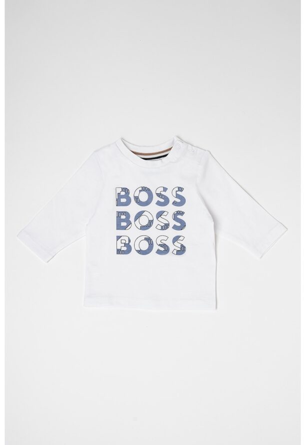 Блуза с лого BOSS Kidswear