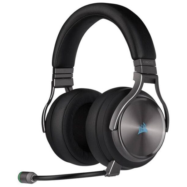 Геймърски слушалки Corsair Virtuoso RGB Wireless SE with Slipstream High-Fidelity Gaming Headset