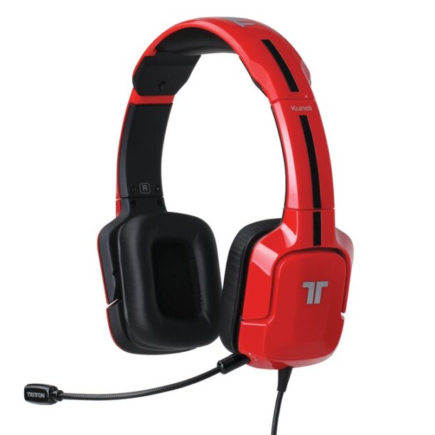 Геймърски слушалки Mad Catz Tritton Kunai (червени) цена